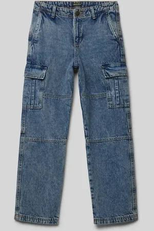 JACK & JONES Jeans mit Cargotaschen Modell 