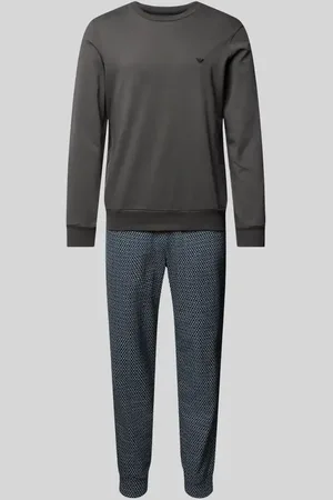 Emporio Armani Pyjama mit Label-Stitching in , Größe S