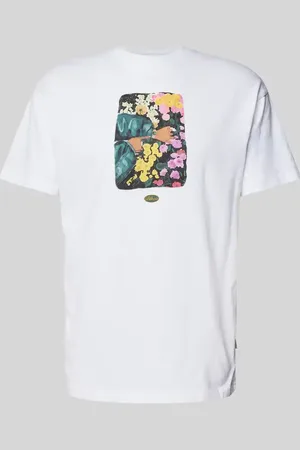 BLKVIS T-Shirt mit geripptem Rundhalsausschnitt Modell 