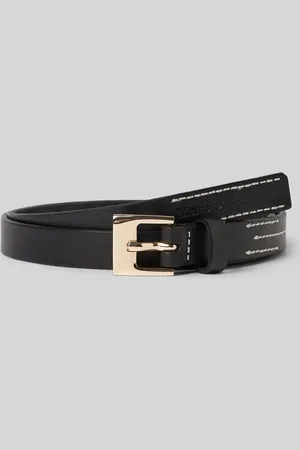 Marc O’ Polo Gürtel aus edlem Rindsleder mit kontrastfarbenem Stitching in , Größe 75