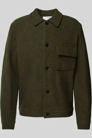 SELECTED Hemdjacke mit Brusttasche Modell 