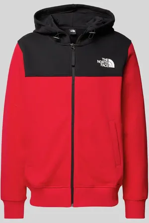 The North Face Sweatjacke mit Label-Print Modell 