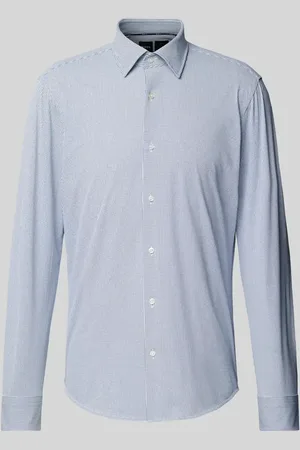 HUGO BOSS Regular Fit Business-Hemd mit Kentkragen Modell 