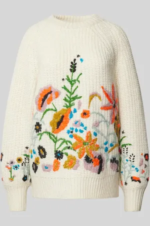 Essentiel Antwerp Wollpullover mit Stitching-Details in , Größe M