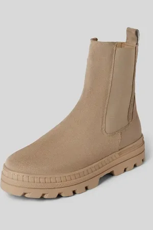 Marc O’ Polo Chelsea-Boot aus edlem Velours-Rindleder in , Größe 41