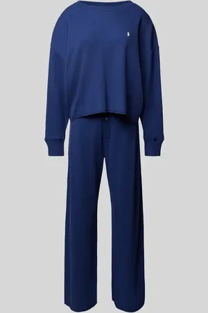 Ralph Lauren Pyjama mit Label-Stitching in , Größe L
