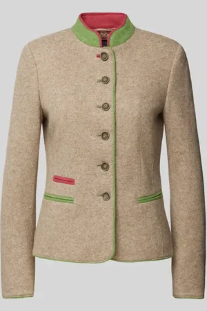 White Label Taillierter Blazer mit Stehkragen in , Größe 46