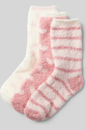 Camano Socken mit Teddyfell im 3er-Pack in , Größe 1