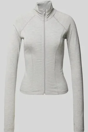 Gina Tricot Trainingsjacke mit Stehkragen in , Größe XL