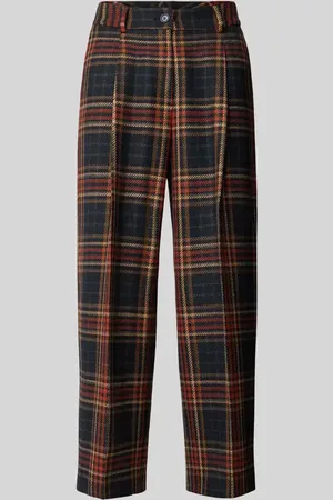 Atelier Gardeur Regular Fit Bundfaltenhose mit verkürztem Schnitt Modell 