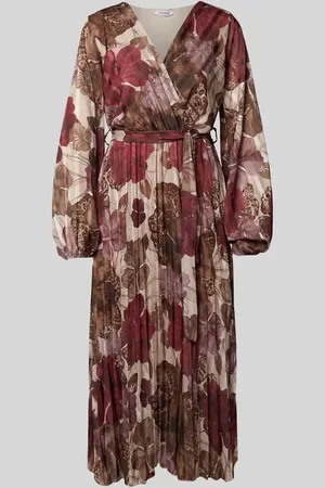 Zabaione Wickelkleid mit V-Ausschnitt in , Größe S