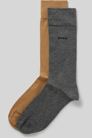 HUGO BOSS Socken mit Label-Stitching im 2er-Pack in , Größe 39-42