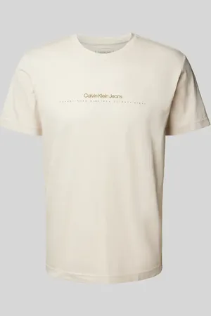 Calvin Klein T-Shirt mit Label-Print in , Größe XL
