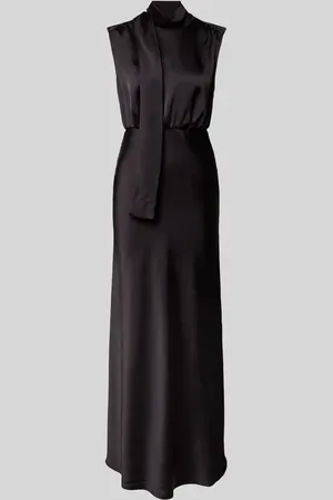 HUGO BOSS Maxikleid mit Stehkragen Modell 
