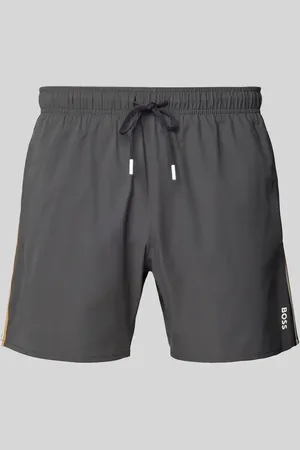 HUGO BOSS Loose Fit Badehose mit elastischem Bund Modell 