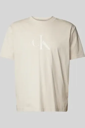 Calvin Klein T-Shirt mit Label-Print in , Größe XS