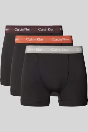 Calvin Klein Trunks mit Logo-Bund im 3er-Pack in , Größe S