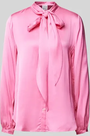 Emily van den Bergh Regular Fit Bluse mit Schleifen-Detail in , Größe 42