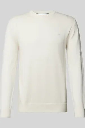Christian Berg Strickpullover mit Woll-Anteil und Rundhalsausschnitt in , Größe XXL