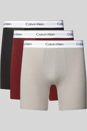 Calvin Klein Trunks mit Label-Bund im 3er-Pack in , Größe S