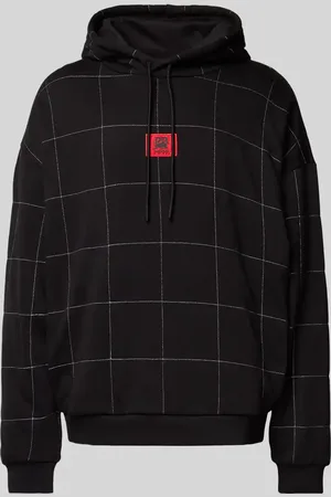 HUGO BOSS Hoodie mit überschnittenen Schultern Modell 