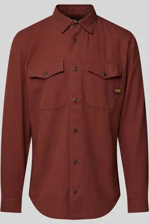 G-Star Slim Fit Freizeithemd mit Kentkragen in , Größe M