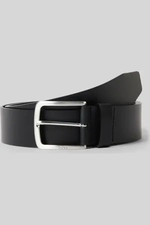 HUGO BOSS Ledergürtel mit Dornschließe Modell 