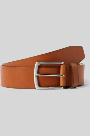 HUGO BOSS Ledergürtel mit Dornschließe Modell 