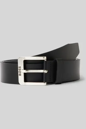 HUGO BOSS Gürtel aus Büffelleder mit Dornschließe Modell 