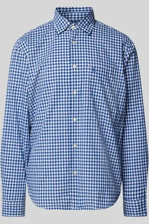Marc O’ Polo Regular Fit Freizeithemd aus reiner Bio-Baumwolle mit Karomuster in , Größe S