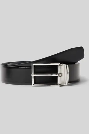 HUGO BOSS Ledergürtel mit Dornschließe Modell 