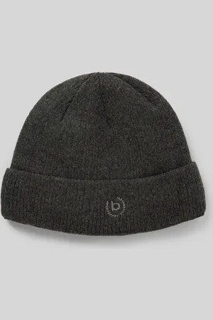 Bugatti Beanie mit Label-Stitching in , Größe 1