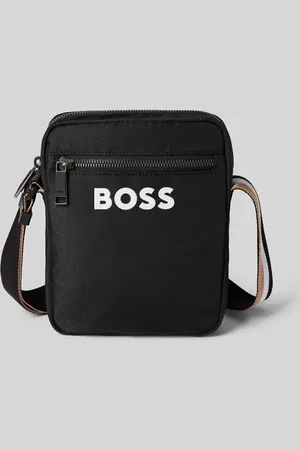 HUGO BOSS Crossbody Bag mit Label-Print in , Größe 1