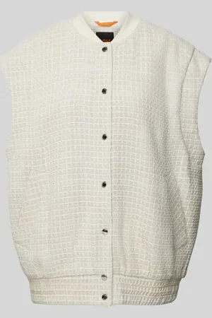 HUGO BOSS Regular Fit Weste mit Strukturmuster Modell 