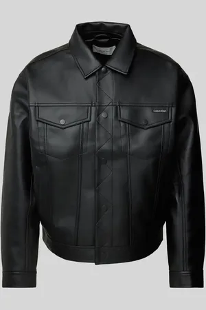 Calvin Klein Jacke in Leder-Optik in , Größe L