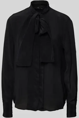 MANGO Regular Fit Bluse aus Viskose mit Stehkragen Modell 