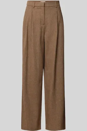 MSCH Wide Leg Stoffhose mit Bundfalten Modell 