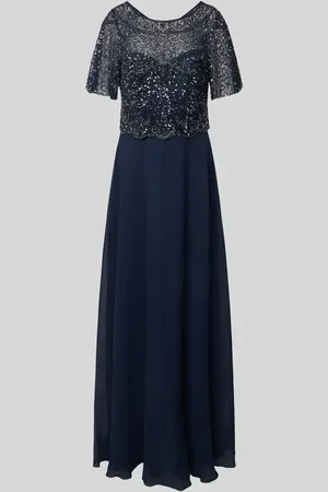 Christian Berg Abendkleid mit Paillettenbesatz in , Größe 32