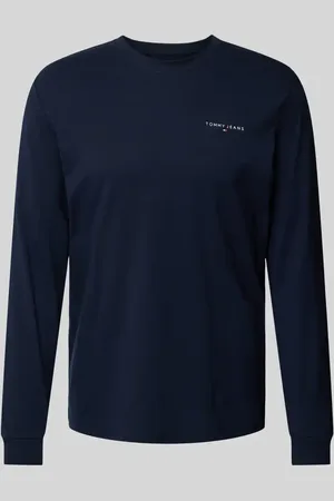 Tommy Hilfiger Slim Fit Longsleeve mit Label-Print in , Größe XXL