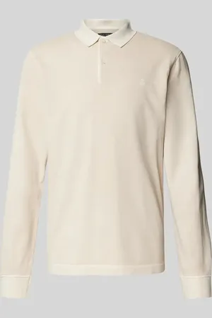 Marc O’ Polo Regular Fit Poloshirt aus reiner Baumwolle mit geripptem Kragen in , Größe M
