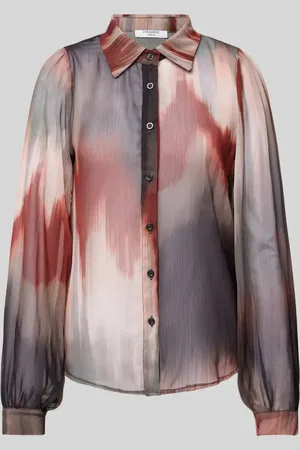 Zabaione Regular Fit Bluse mit Ballonärmeln Modell 