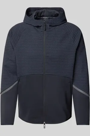 Under Armour Sweatjacke mit Label-Detail in , Größe S