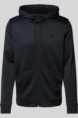 Under Armour Sweatjacke mit Label-Print in , Größe L