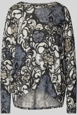 soyaconcept Longsleeve aus Viskose-Mix mit Rundhalsausschnitt Modell 