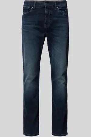 HUGO BOSS Slim Tapered Fit Jeans im 5-Pocket-Design Modell 