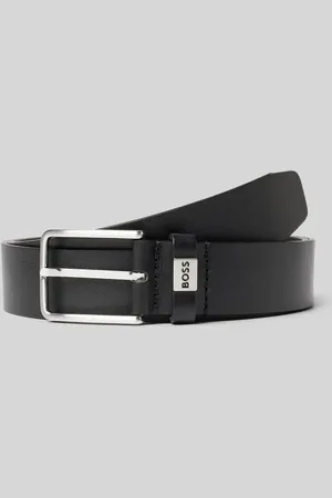 HUGO BOSS Ledergürtel mit Dornschließe Modell 