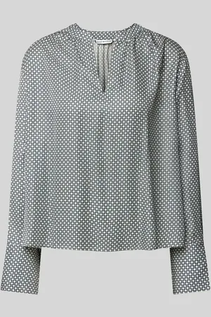 Tommy Hilfiger Regular Fit Bluse mit V-Ausschnitt in , Größe 36