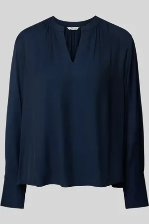 Tommy Hilfiger Regular Fit Bluse mit V-Ausschnitt in , Größe 36