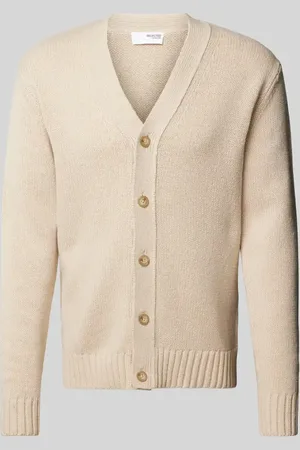 SELECTED Wolljacke mit V-Ausschnitt Modell 