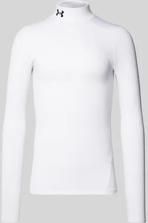 Under Armour Longsleeve mit Stehkragen und Logo-Stitching in , Größe M